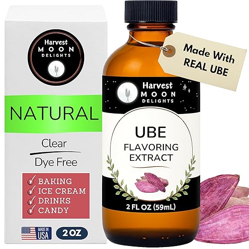 100% Natural Ube Extract for Baking, Ice Cream, Drinks and