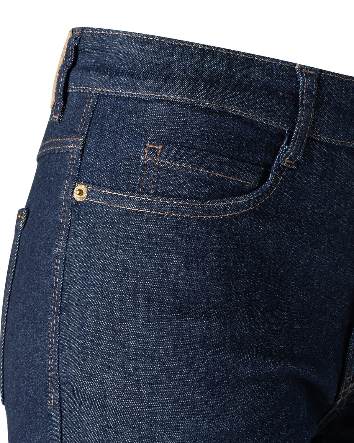 Mac - Damen 5-Pocket Jeans, Wide Authentic (5228-90-0387L)