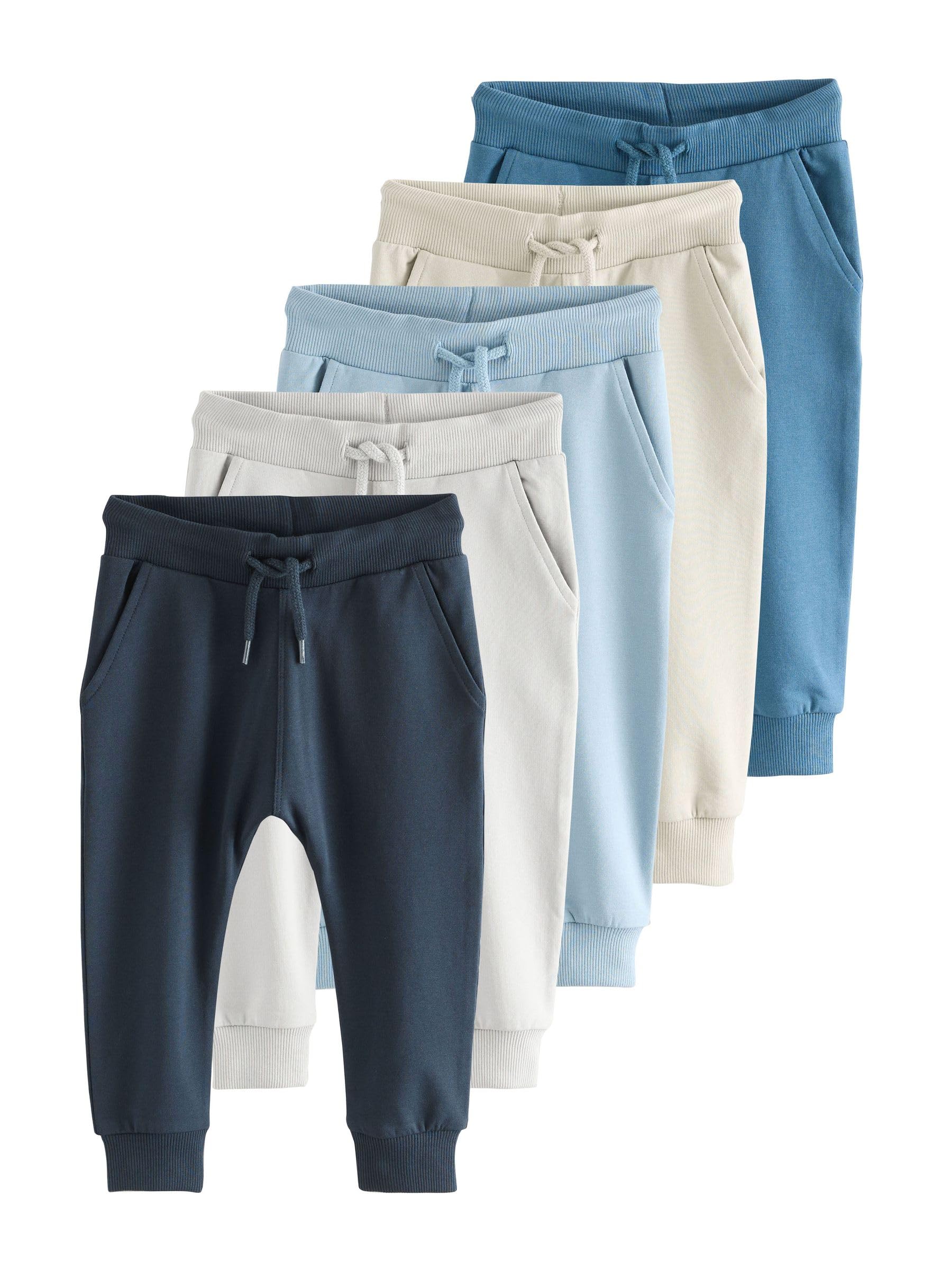 NEXT Garçon Pantalon de Jogging Skinny, Lot de 5