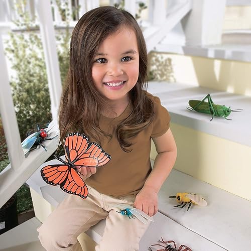 Miniatura 8 de Learning Resources Insectos jumbo, juguetes de animales para niños, ciencia preescolar infantil, habilidades motoras finas, regalos para niños