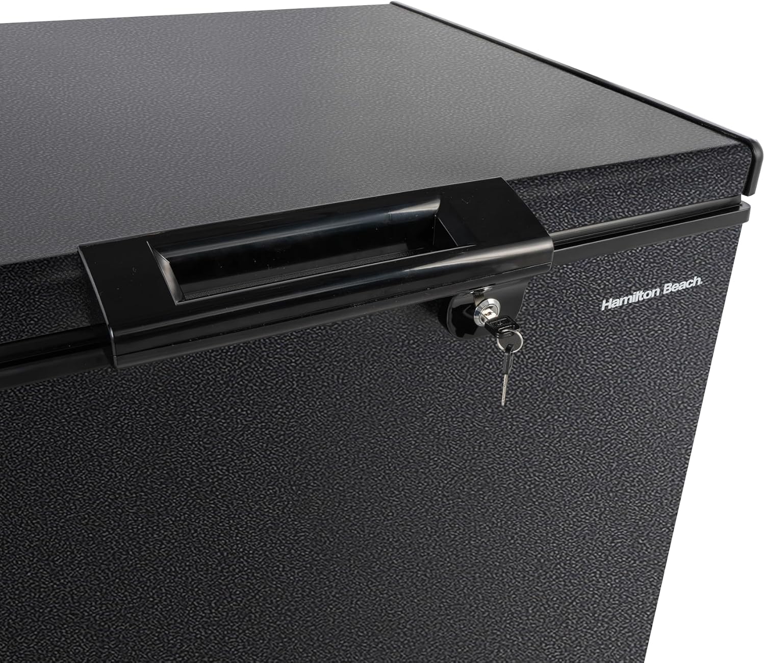 Hamilton Beach 20.8 cu ft Double Door LID Garage-Ready Chest Freezer-Textured Rugged Granita Finish, Vinyl-Coated Baskets, for Storage, Hunting, Large Family