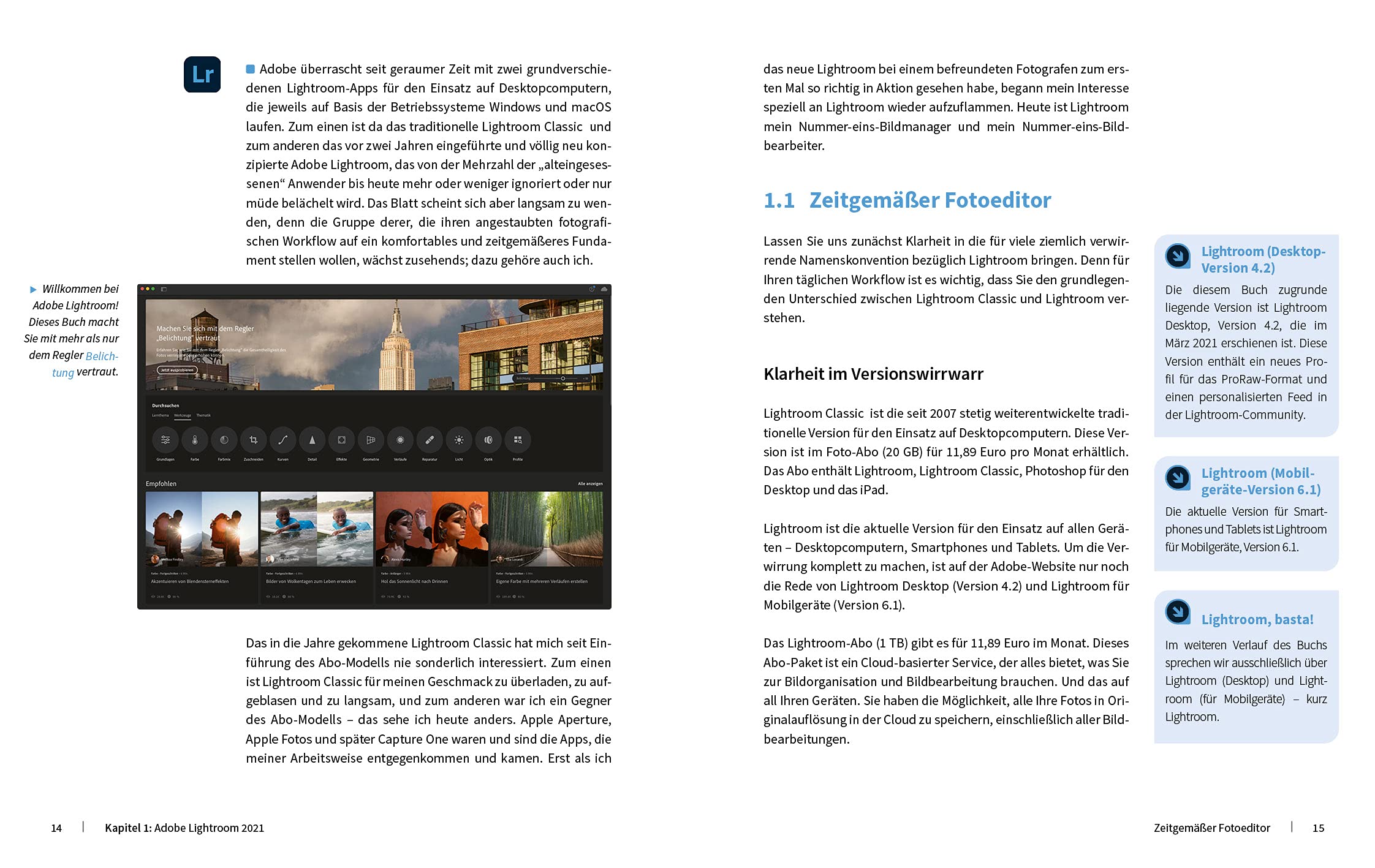 Lightroom - Das Praxisbuch für brillante Fotos: mit Tipps, Workshops & Downloads