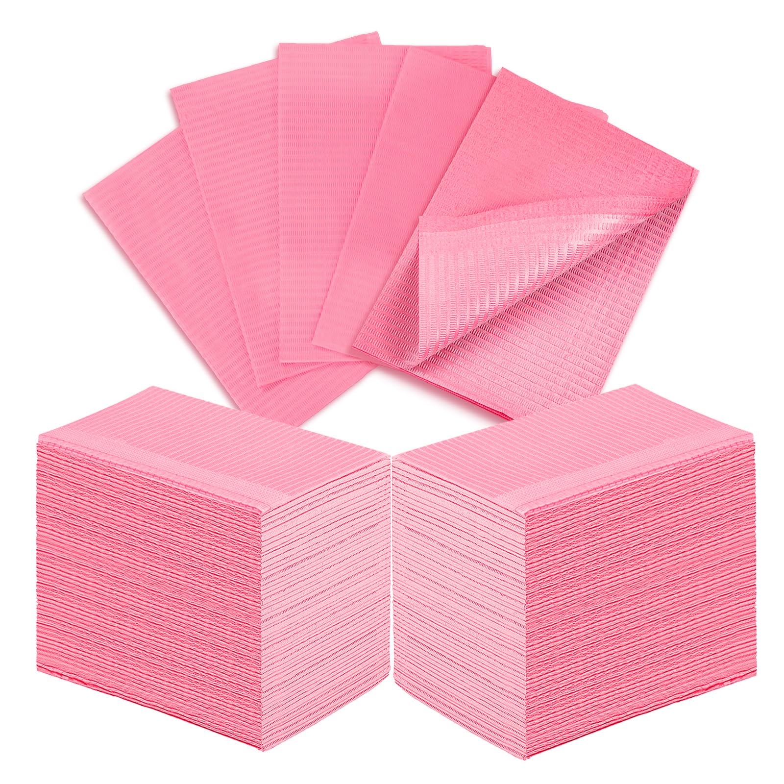 64Pcs Pink Disposable Nail Mats, 18"x13" Nail art Decoration Kits