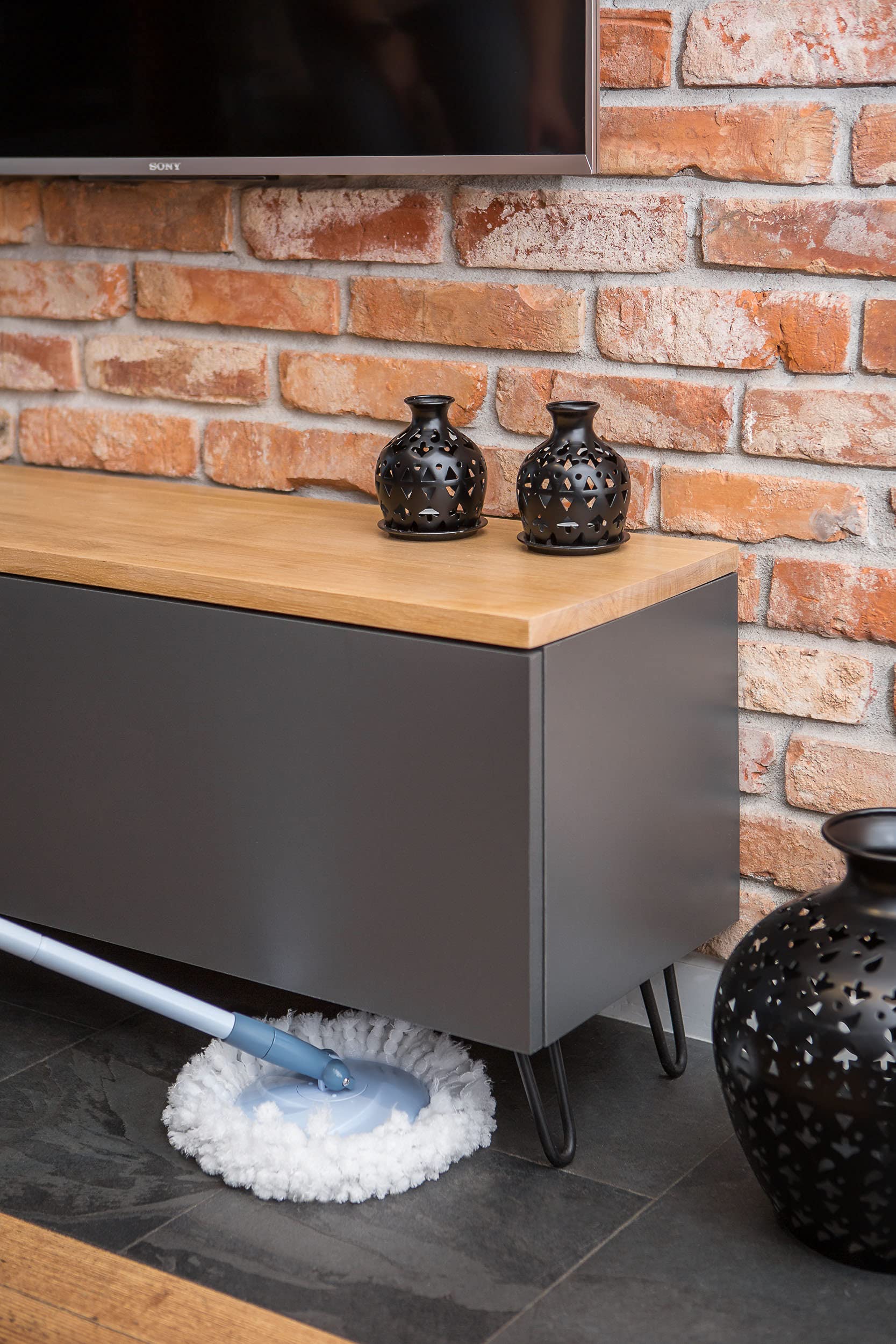 Image secondaire de Kit de Nettoyage York avec Seau et Têtes Interchangeables