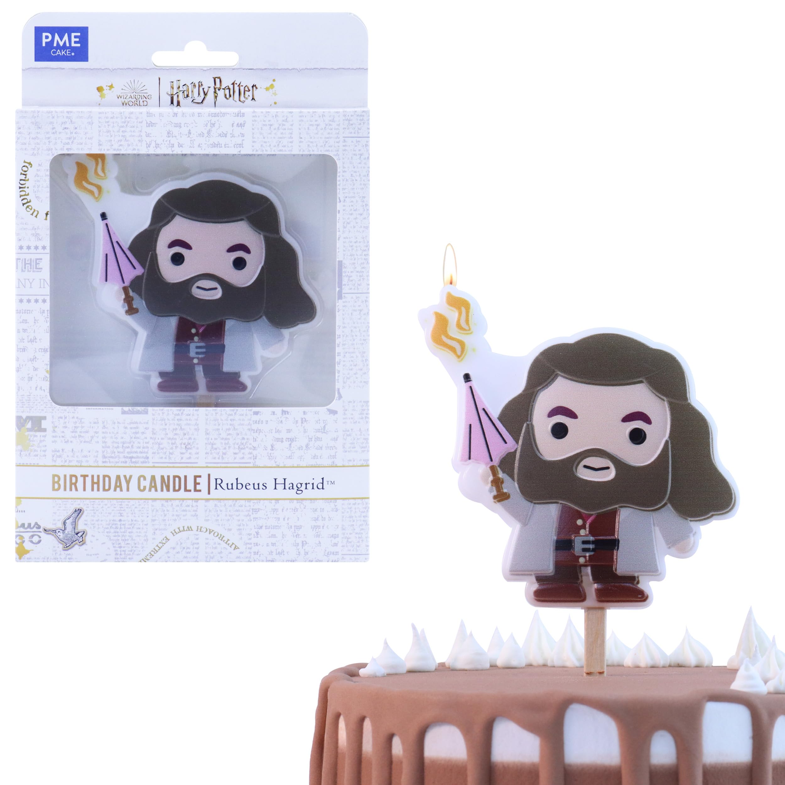 PME Harry Potter Character Birthday Candle, Rubeus Hagrid