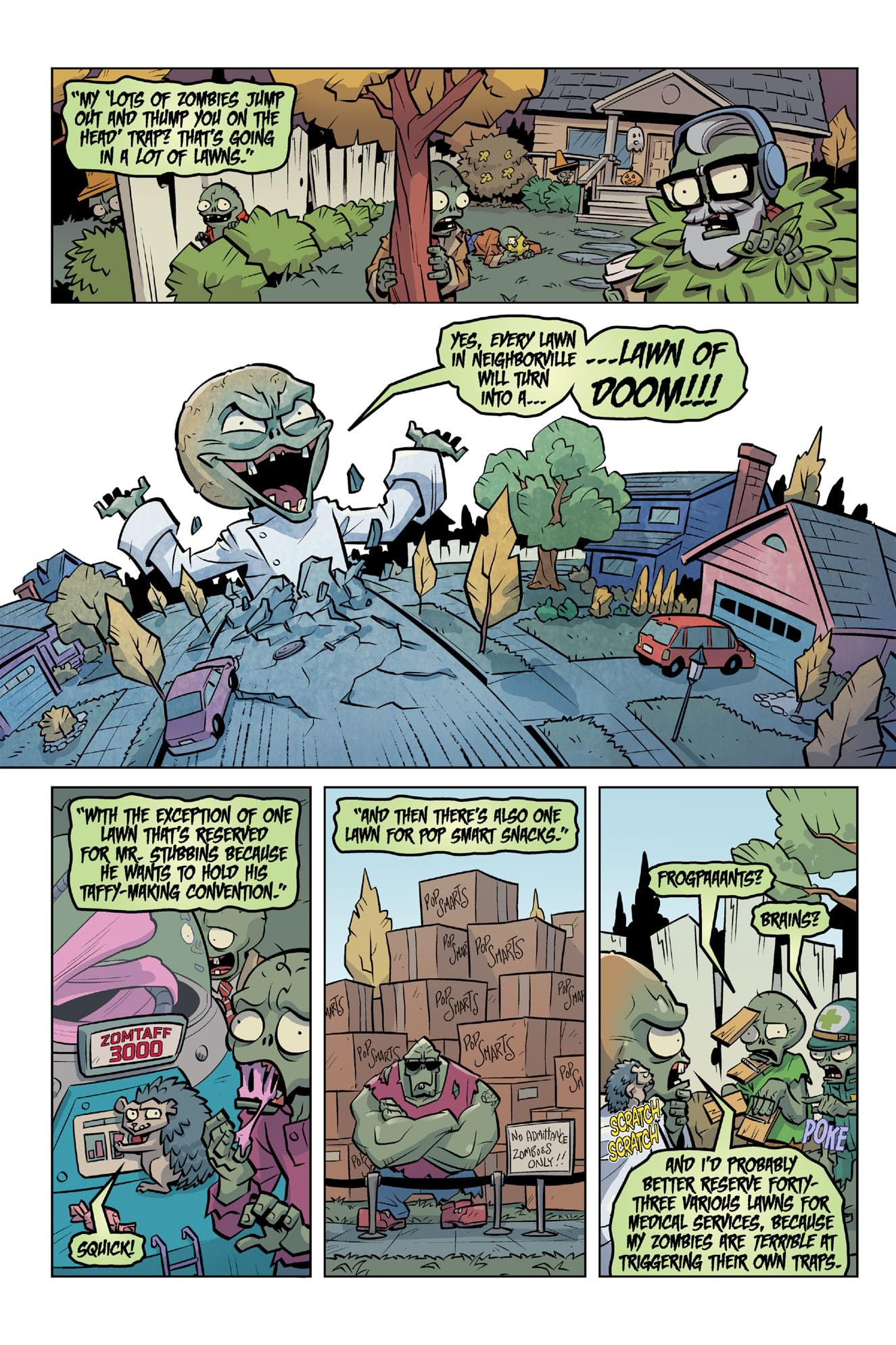 Plants vs. Zombies Zomnibus Volume 3
