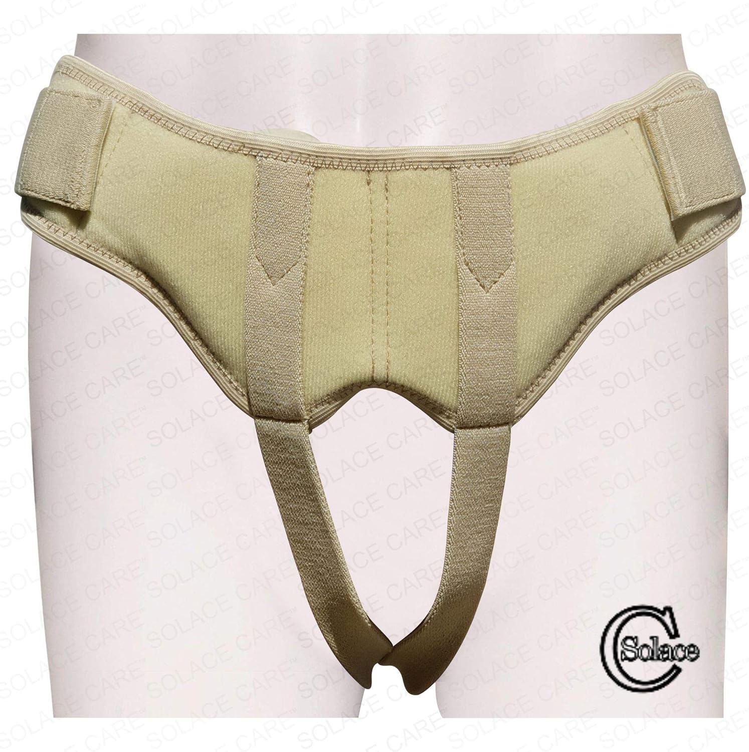 Solace Care Hernia Truss Brace for Single/Double Inguinal Hernia with