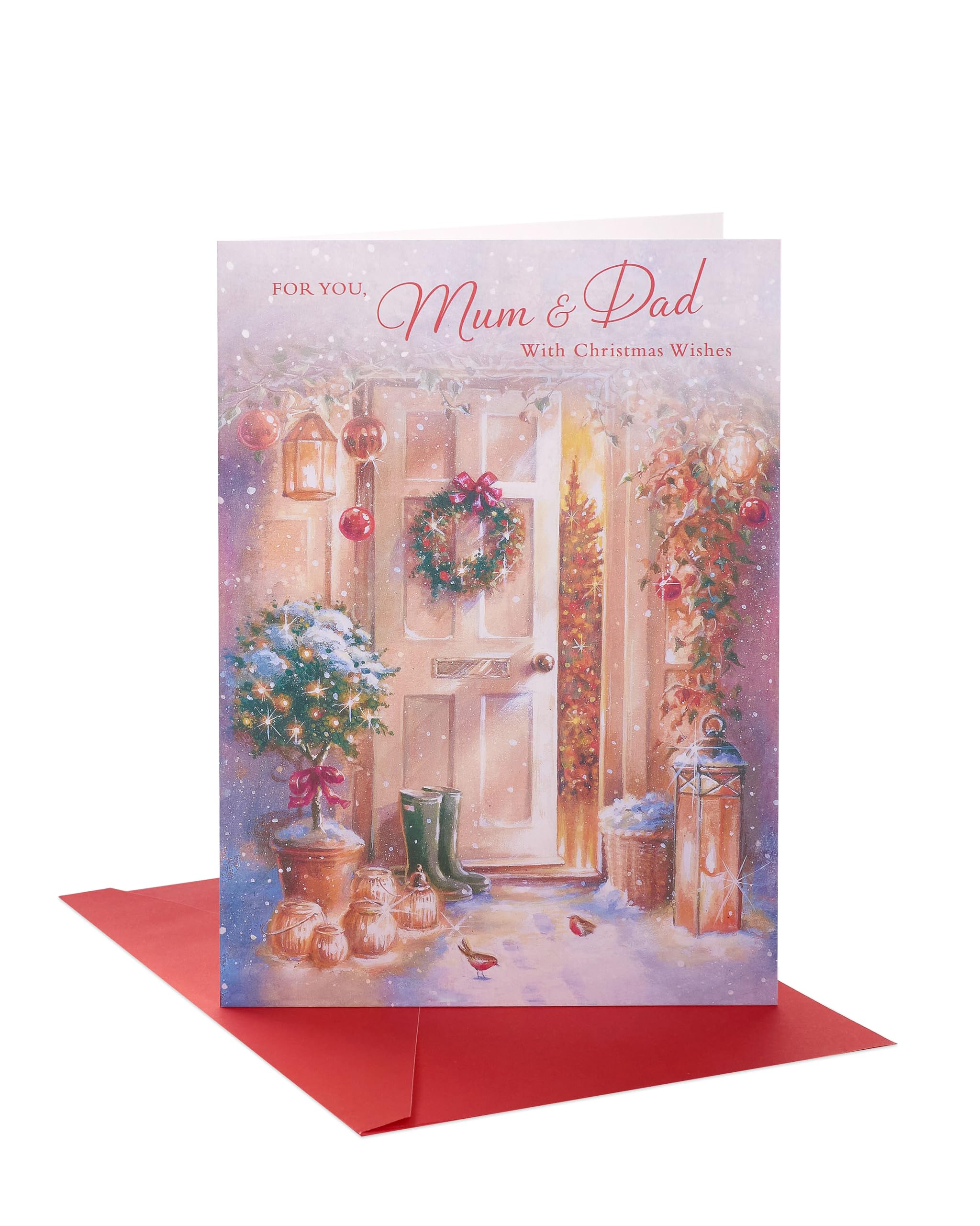 UK Greetings Carte De Noël Pour Fille Inscription Merry Christmas Daughter, With Love
