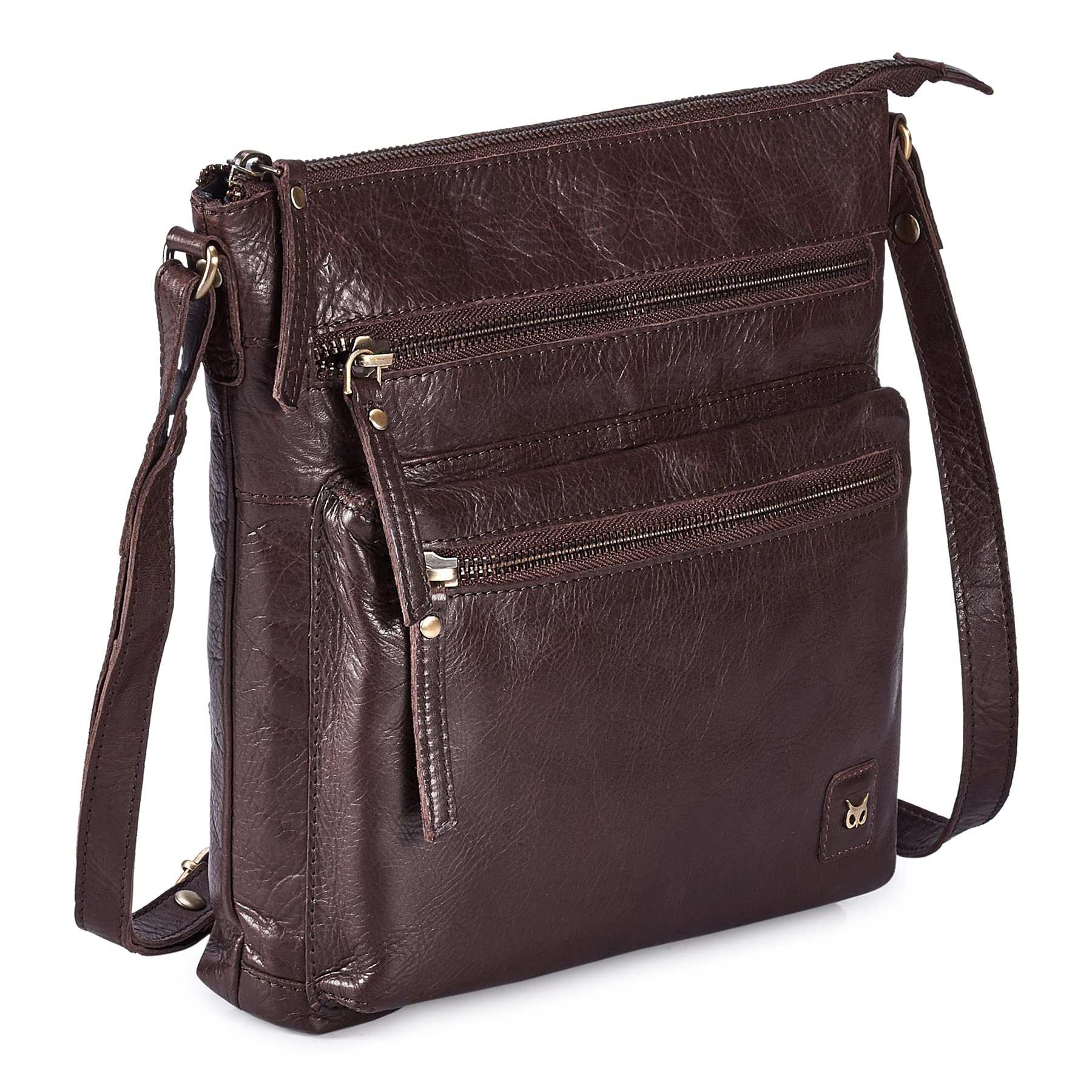 Small Genuine Leather Crossbody Bags for Women Vintage Travel Sling Purses & Handbags Shoulder Crossover