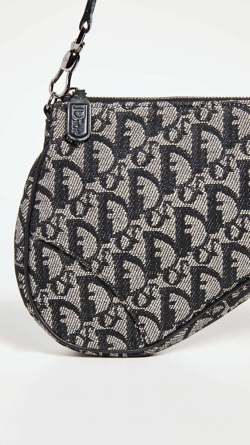 Dior Women's Pre-Loved Christian Trotteur Saddle Bag - Image 4