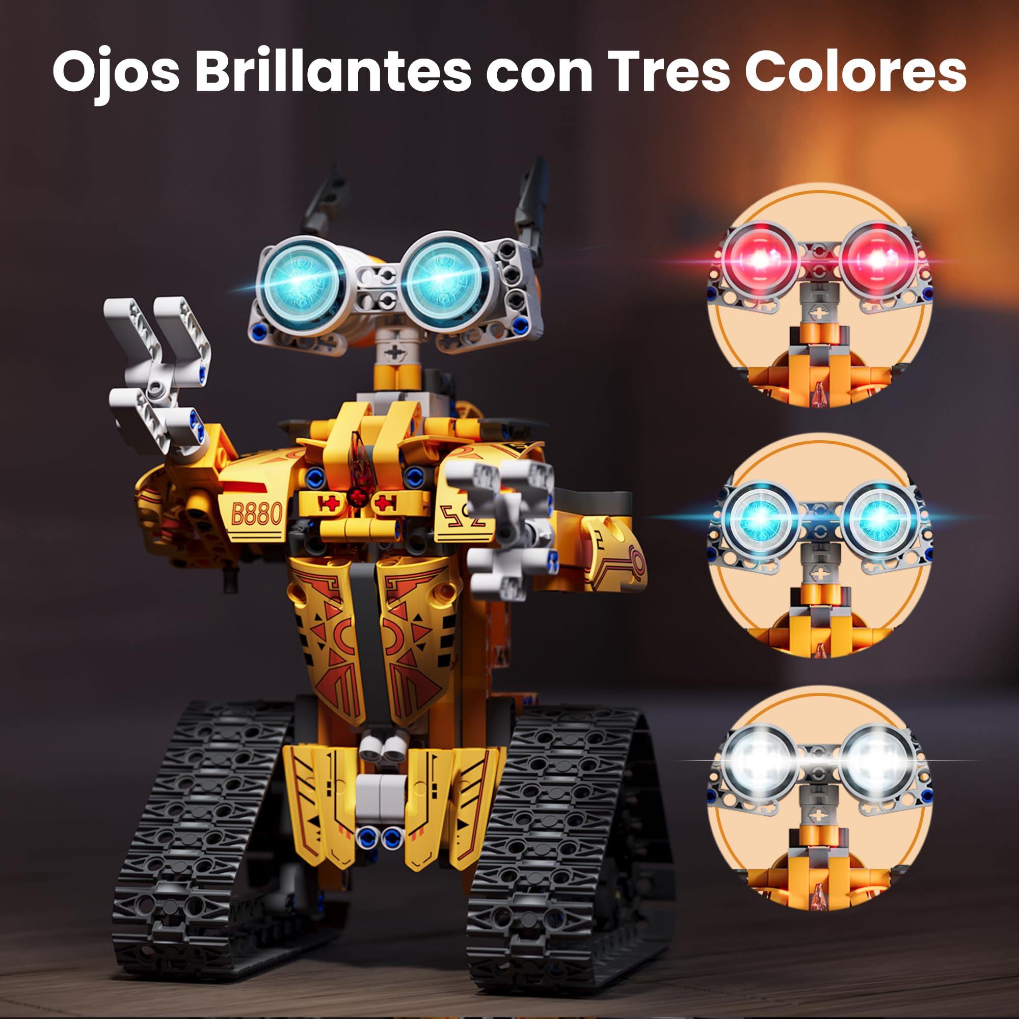 Sillbird Kit de Construcción de Robots con Control Remoto | Regalos para Niños de 8-12, Set de Juguetes de Codificación Robótica para Niños y Adolescentes, 468 Piezas