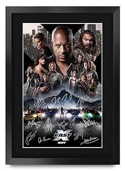 Amazon.com: HWC Trading Fast and the Furious 10 Fast X Vin