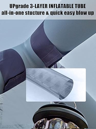 Miniatura 6 de Tiendas inflables para acampar  Tienda de campaña de glamping fácil de inflar con bomba de mano, tienda de campaña inflable de PVC impermeable para