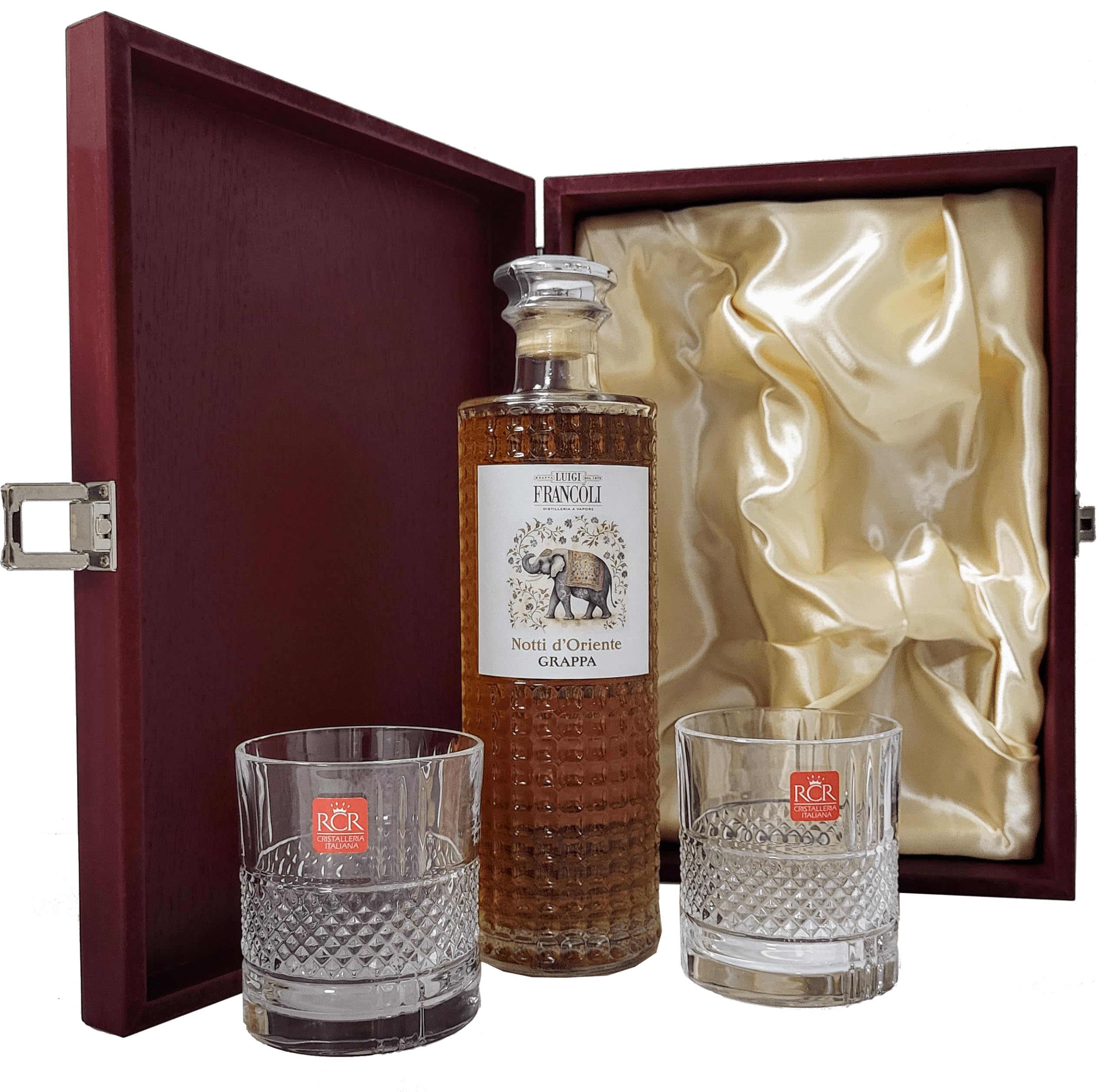 Francoli Notti d'Oriente Geschenkset 0,7 Liter 40% Vol.