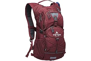 Teton 4000 Backpack: Oasis 18L/22L Hydration Backpacks