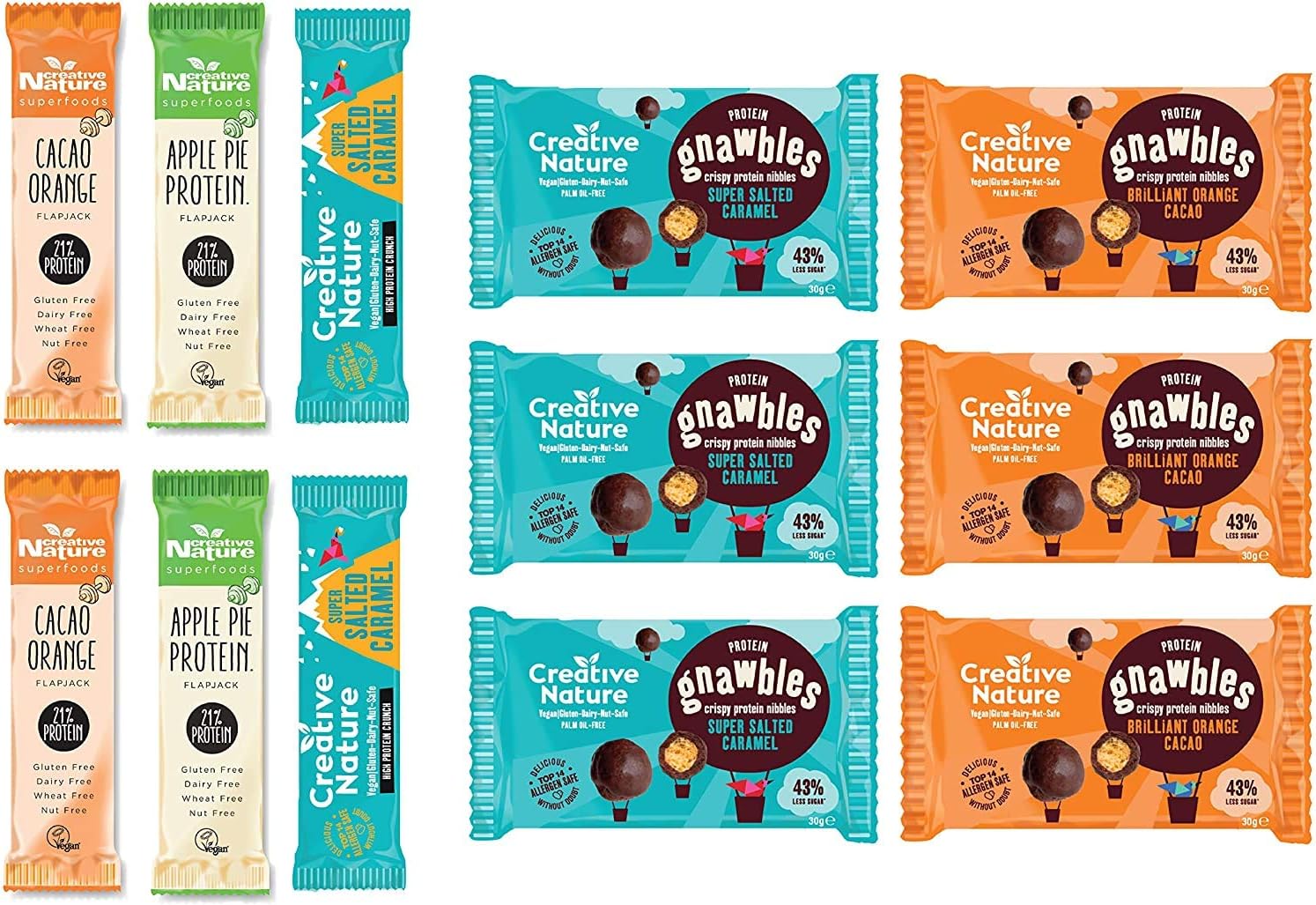 Creative Nature Vegan Protein Snack Box