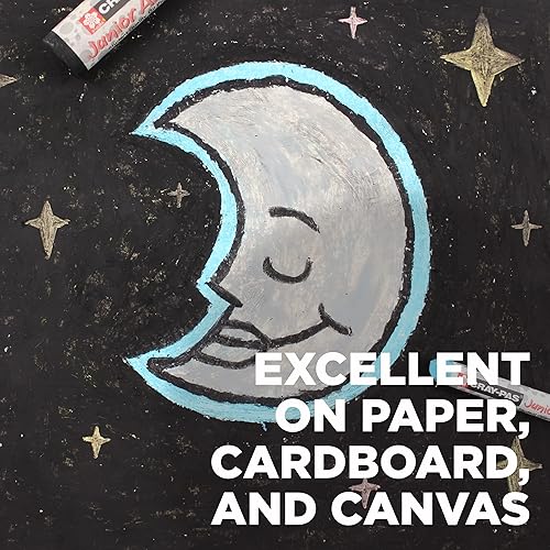 Miniatura 4 de SAKURA Cray-Pas Junior Artist Oil Pastel Set – Pasteles al óleo suaves para niños y artistas – 12 colores – 6 juegos de 12