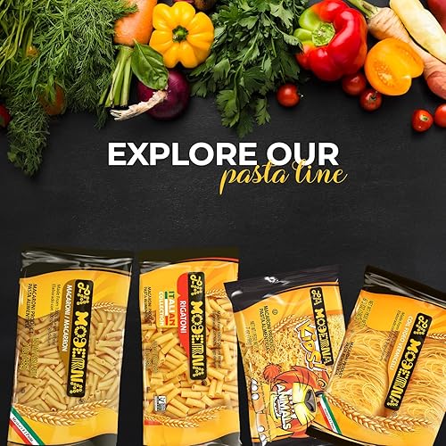 Miniatura 6 de LA MODERNA, Pasta Conchas Shell de 16 oz (Paquete de 1)  Hecha con Sémola de Trigo Duro  Enriquecida con Hierro, Ácido Fólico y Vitaminas B  Conchas