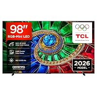 TCL TV 98RM7L 98” RGB-Mini LED, 4K HDR 2000 nits