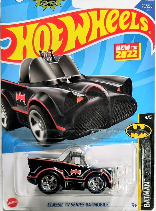 Hot Wheels Batman 5 Car Set Bundle Version 1