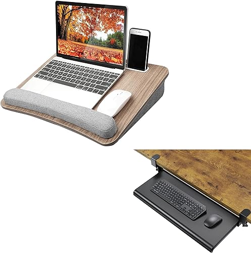 HUANUO Lap Laptop Desk Keyboard Tray Under Desk
