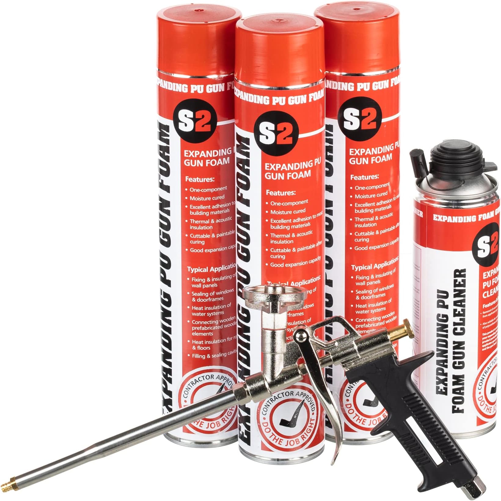 Stick2 One Component Polyurethane Expanding Gun Foam Expanding Foam