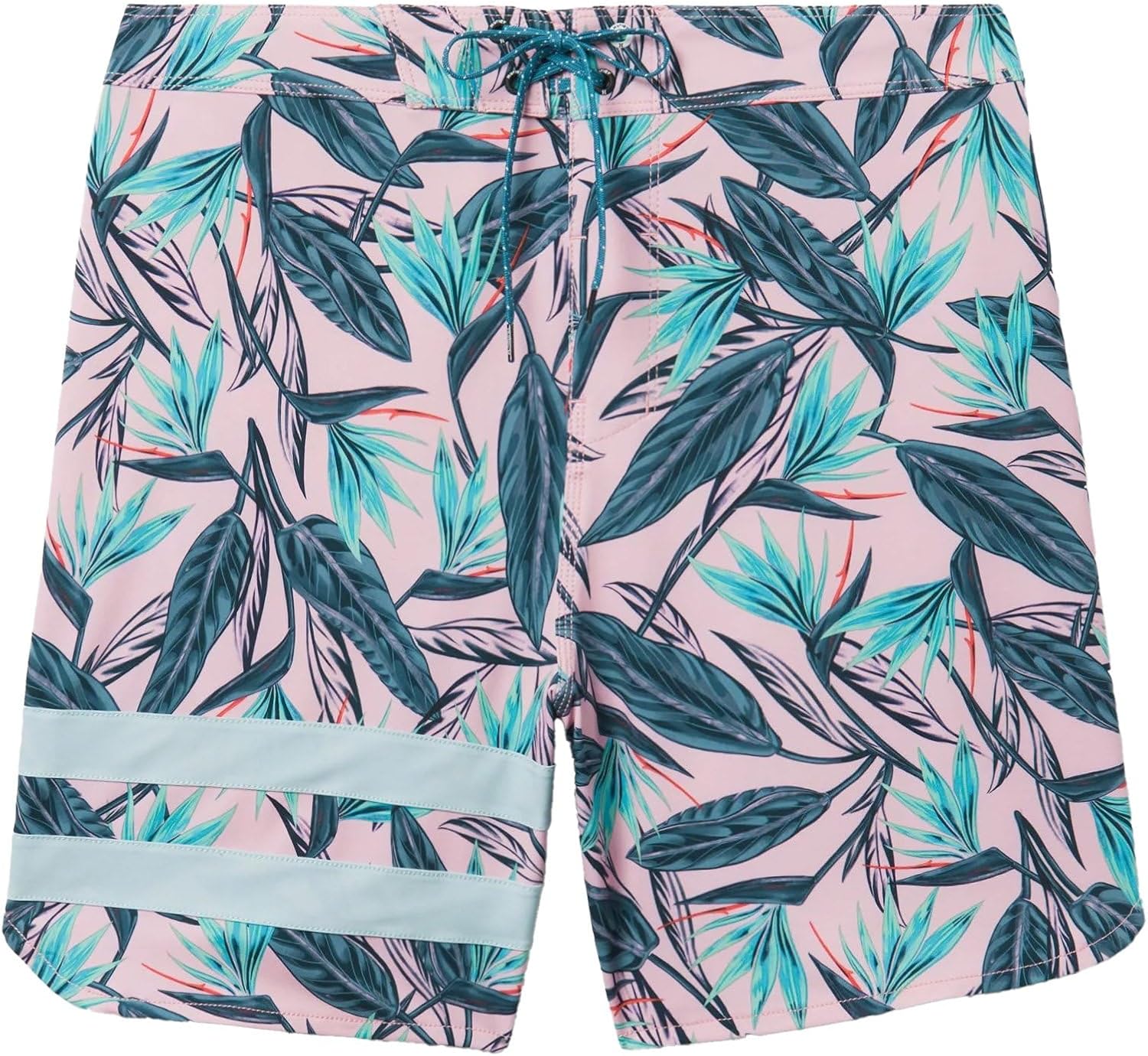 Hurley MBS0010920H62540IN Phantom Block Party 18" Boardshorts - Pink Spark - 40 Pink Spark 40IN