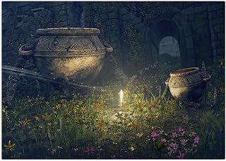 Displate Metal Poster ELDEN RING Pot Boys Wall Art M | 壁に安全な磁気マウント、ドリルやツール不要。 取り付け簡単、アートワーク、ウォールデコレーション、ホームリビングルーム、ベッドルーム、オフィス。