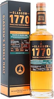 Glasgow 17705 year old Small Batch Series Passito Di Caluso Dessert Wine Cask Peated Single Malt Scotch 2020 Whisky 70cl 578 ABV
