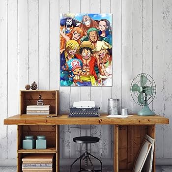 Amazon｜アニメ ワンピース 麦わら帽子 海賊ポスター ルフィ ゾロ ナミ