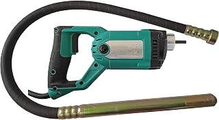Inditrust New 3 MONTHS WARRANTY 1500W EON Power Electric Concrete Vibrator machine 35mm with 1.5 m Vibrator Rod Pistol Gri... Price In India