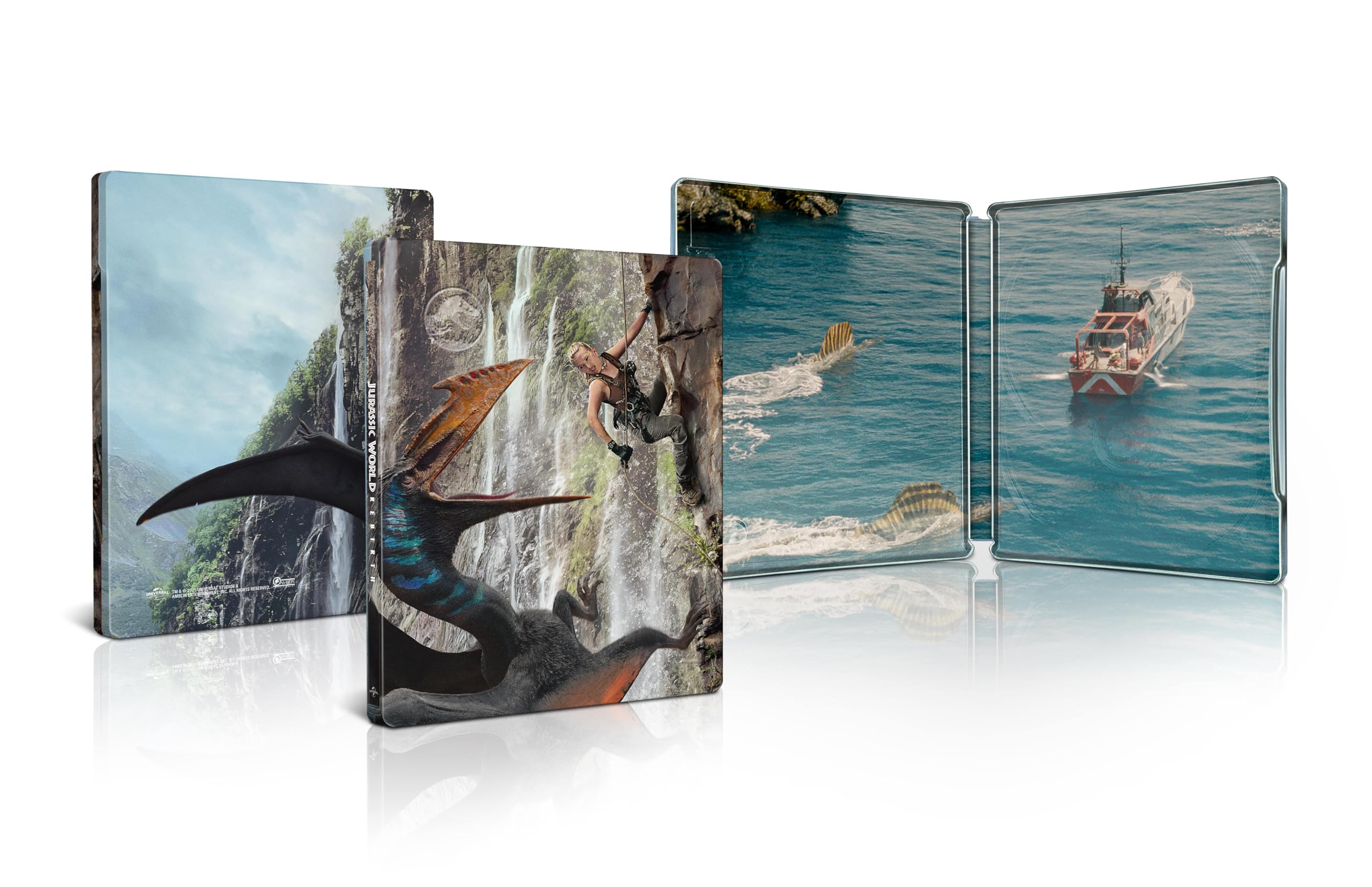 Jurassic World: Rebirth [4K UHD & Blu-Ray] Limited Edition Steelbook [Region B]