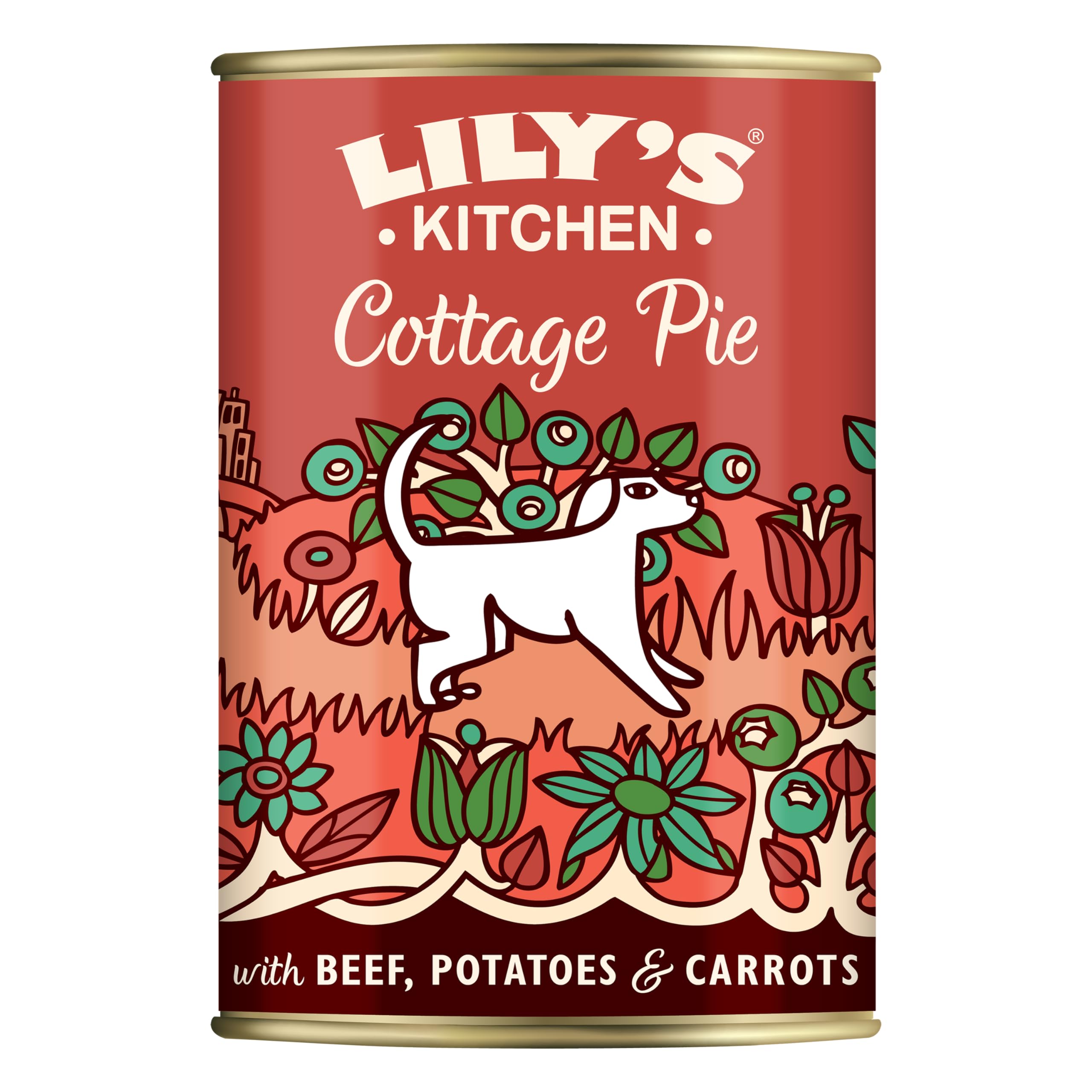 Lily's Kitchen Natürliches Nassfutter für ausgewachsene Hunde Dose - Fleisch-Kartoffel-Auflauf - Hundefutter Getreidefreies Rezept (6 x 400g dosen)
