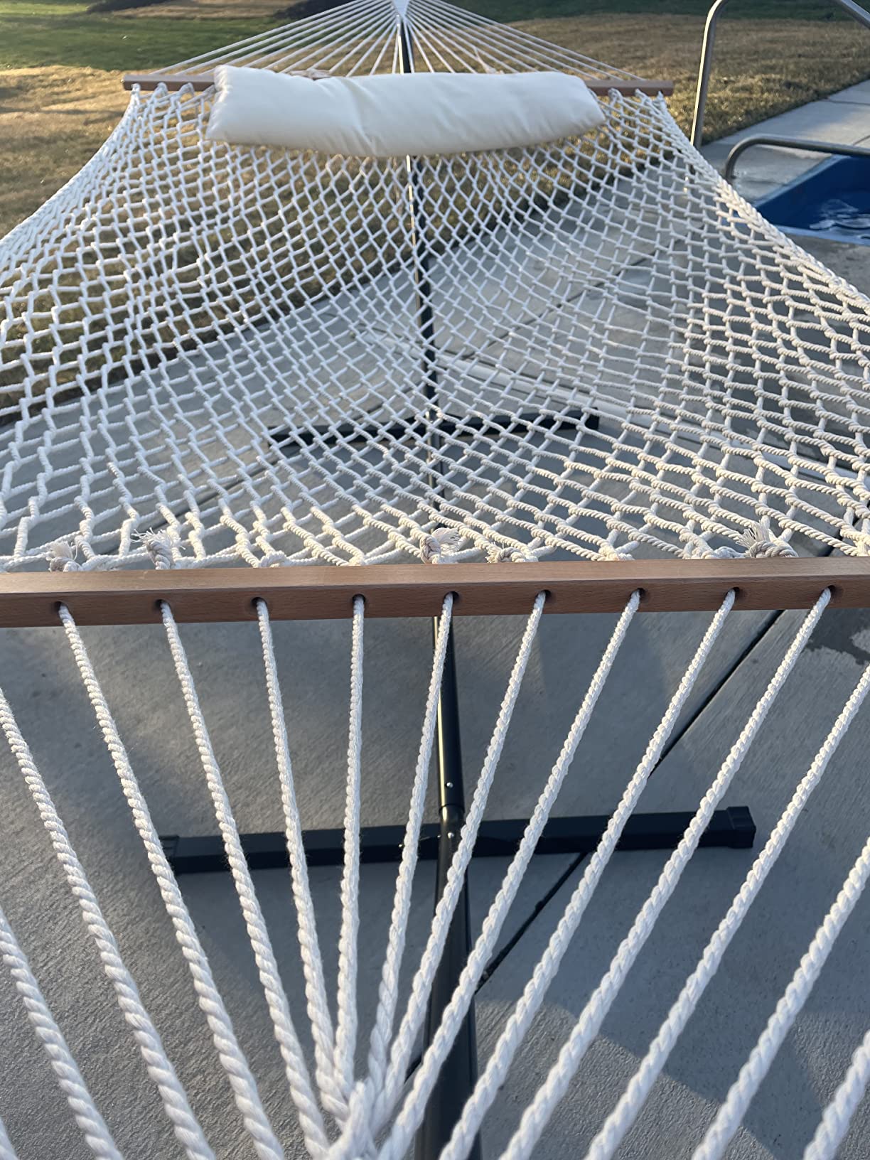 26/mo Finance SUNCREAT Two Person Hammock with Stand, Heavy Duty