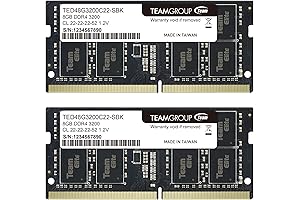 TEAMGROUP Elite DDR4 16GB Kit (2 x 8GB) 3200MHz: The Ultimate Performance...