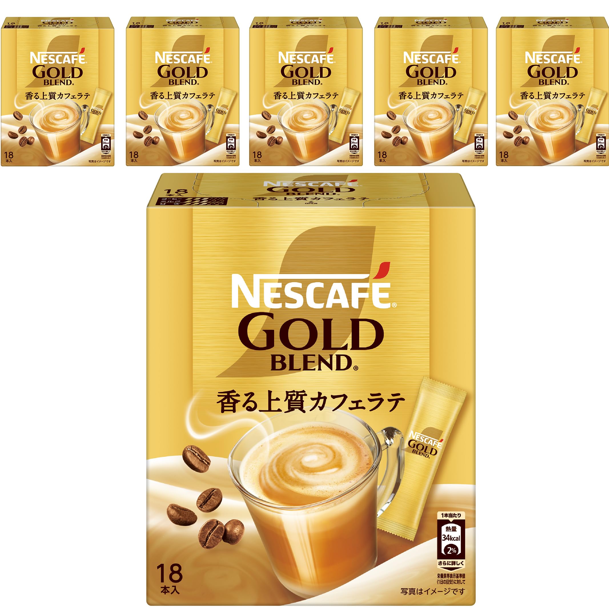 飲料 ネスカフェエクセラ6、ゴールドブレンド18（レギュラー6+6
