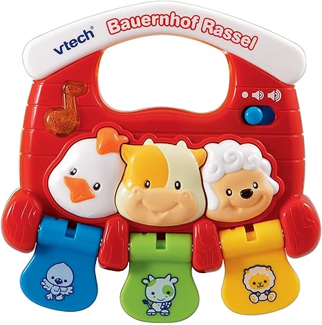 Vtech 80 118304 – Farm Rattle : Amazon.co.uk: Toys & Games