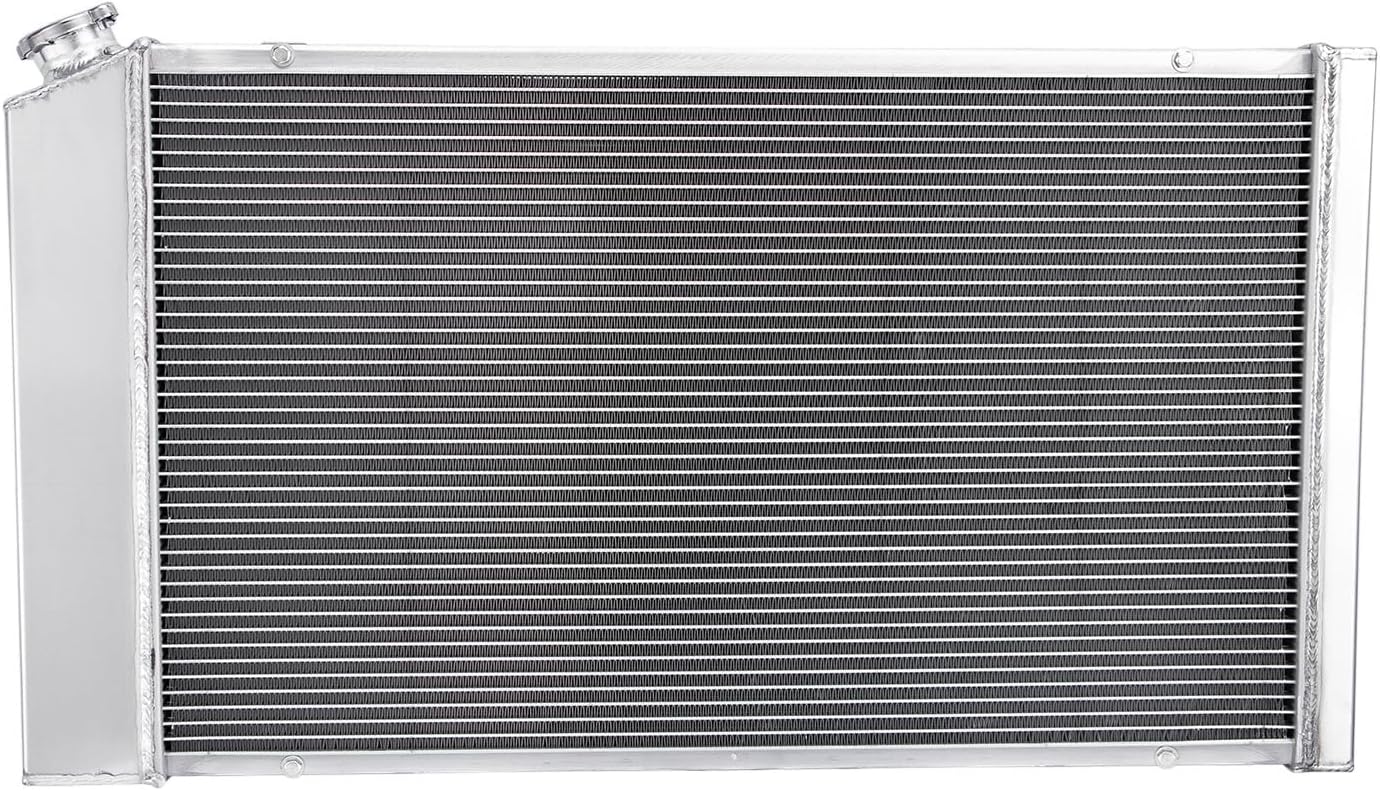 3 Row Radiator Shroud Fan for 1968-1973 Chevy Chevelle, 1973-1980 Chevy GMC C/K Blazer Jimmy, 71-90 Chevy Caprice More Cars Trucks 28" Wide Core