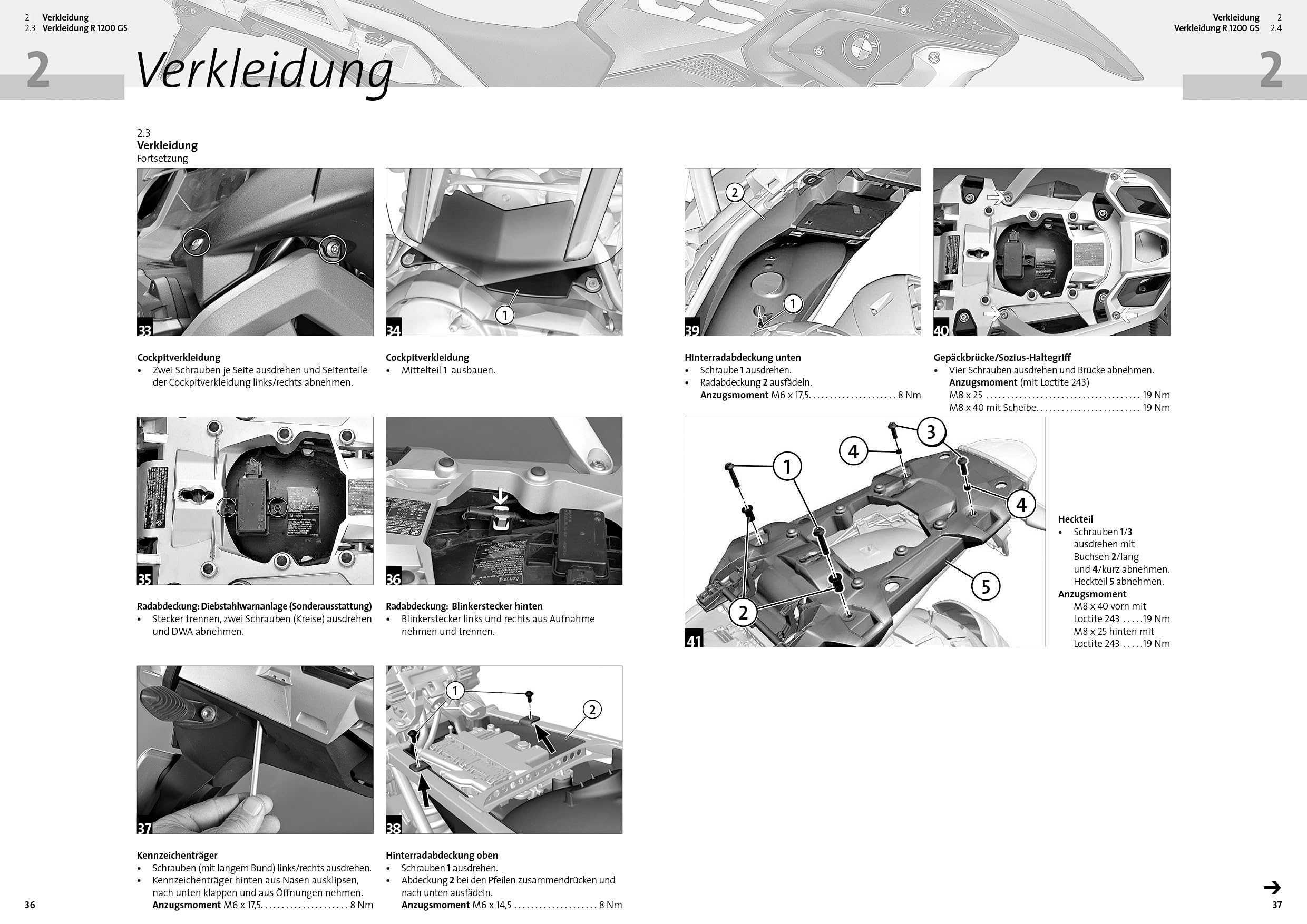 BMW R 1200 GS & Adventure wassergekühlt, ab Baujahr 2013, Reparaturanleitung: Das umfassende Handbuch, Typen, Technik, Tipps, Tricks