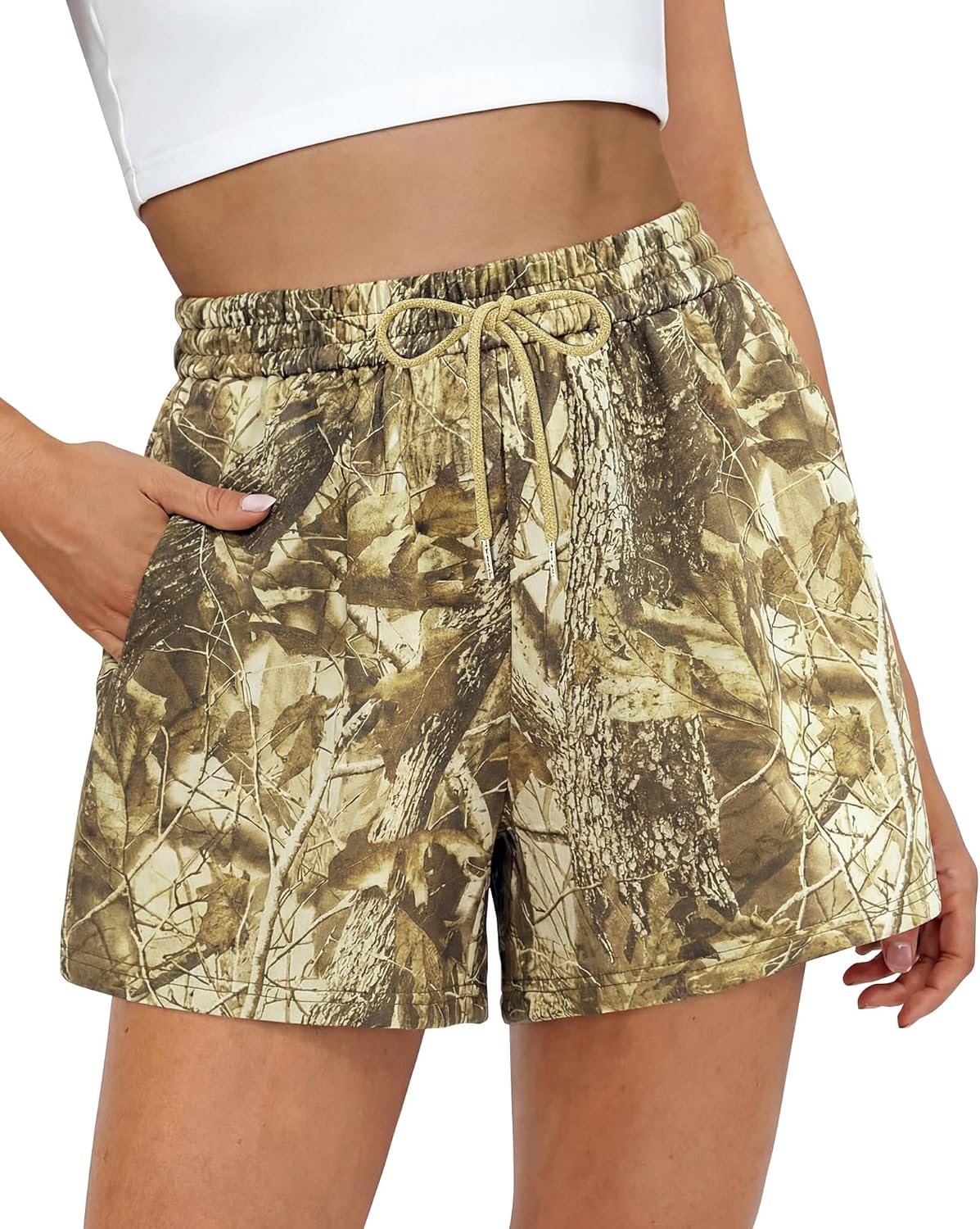 BTFBM Casual Floral Shorts for Women Beach Fashion Pajama 2026 Summer Outfits Lounge Sleep Y2K Beach Bottoms - Image 2