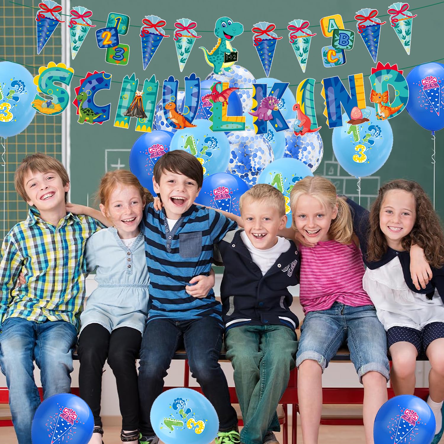 Kit De Décoration Pour Garçon, écolier 2024, Guirlande De Sacs à