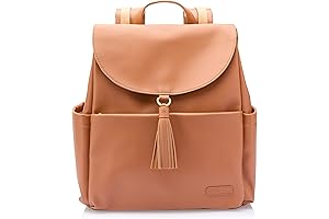 Skip Hop Forma Greenwich Vari Diaper Bag Backpack - Toffee