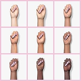 AIMEILI Soak Off U V LED Hema Free Pink Gel Nail Polish - Cake Pop (019) 10ml