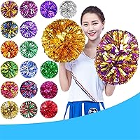 Vista 7 de Pompones de animadora para fiestas deportivas, accesorios de equipo de baile, espíritu de animación (A-1)