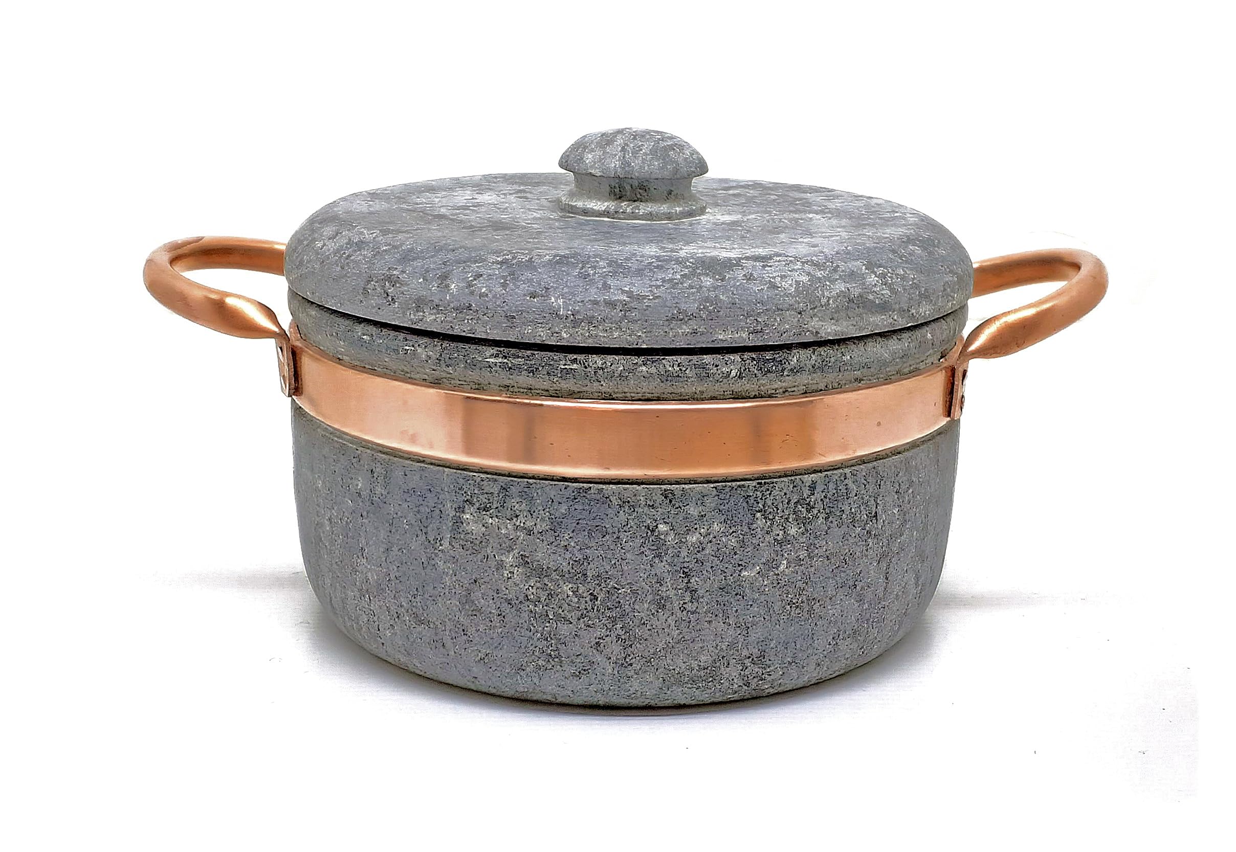 Amazon.com: Cookstone 3 quarts Dutch oven with copper handles