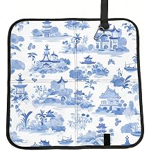 Waterproof Portable Sitting Pad Foldable Thin Seat Cushion for Camping Picnics, Ancient Houses Chair Pad