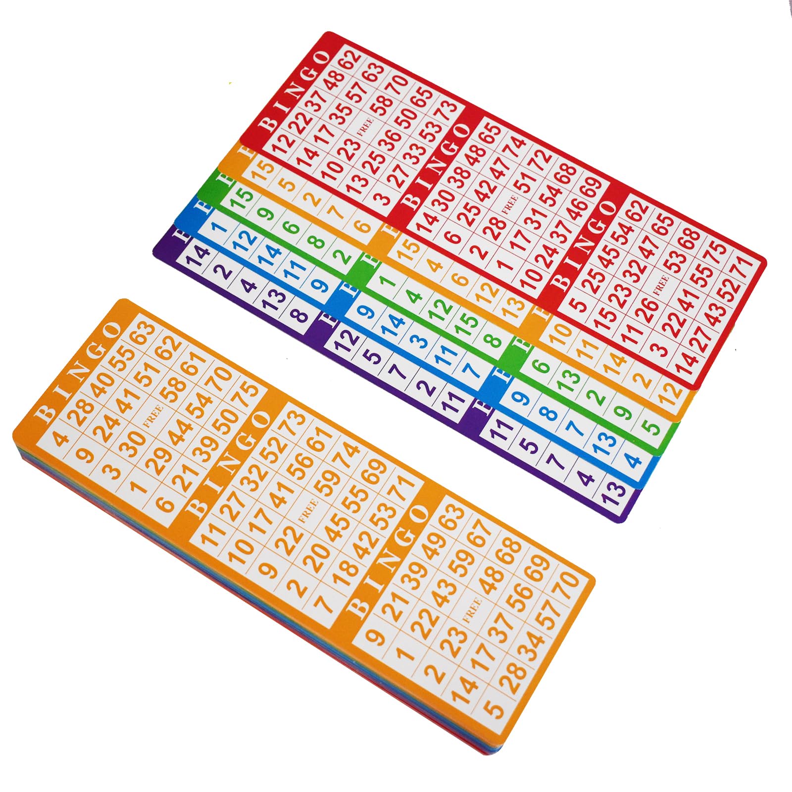 訳あり【ワン均一セール⠀】ビンゴゲームカード Amazon.co.jp: Yuanhe ビンゴゲームカード 3枚 100枚 ミックス