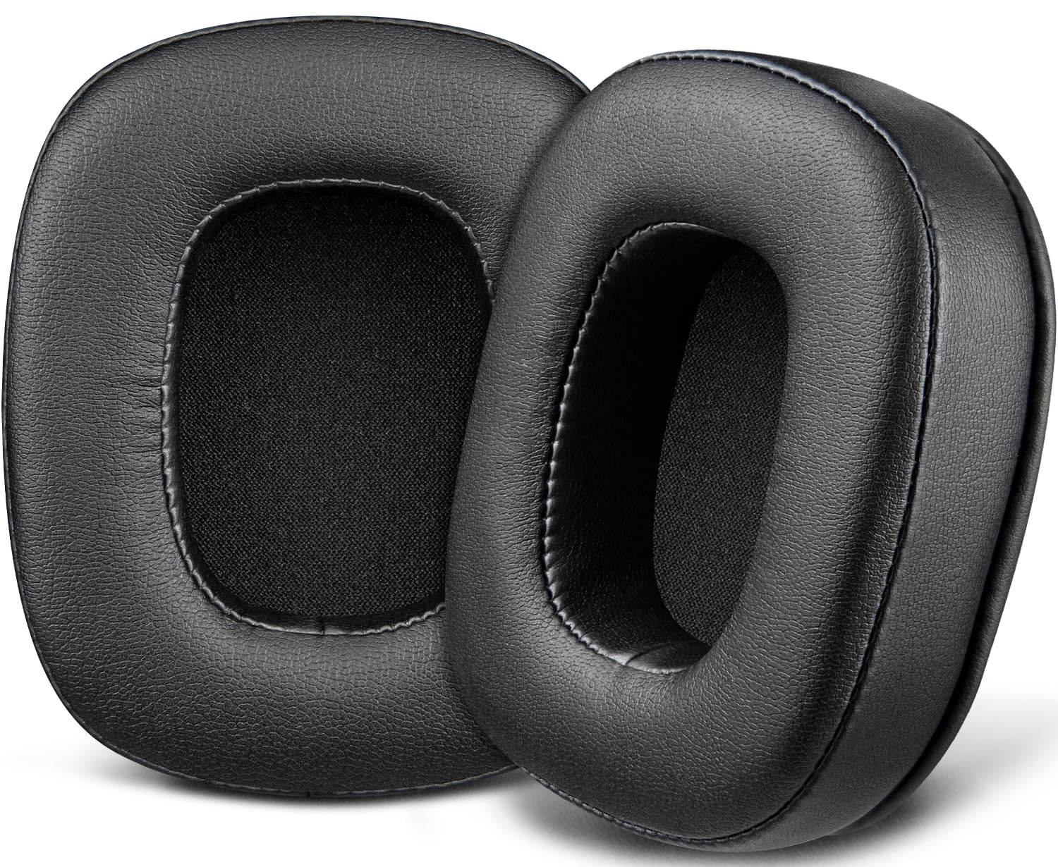 soulwit earpads replacement for havit h2002d gaming headsets, ear pads cushions with soft protein leather, high density foam - black