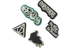 Crocs Harry Potter Jibbitz Charms: Dark Arts 5-Pack