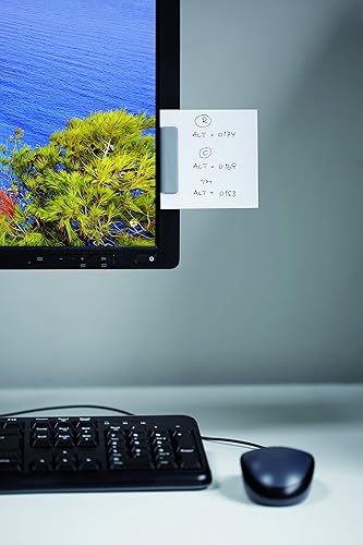 Miniatura 6 de Durable Durafix - Clip magnético de 2.4 pulgadas, color plateado, con respaldo autoadhesivo para fijación a cualquier superficie lisa y plana,